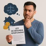 varón pensando en acogerse a la ley de la segunda oportunidad